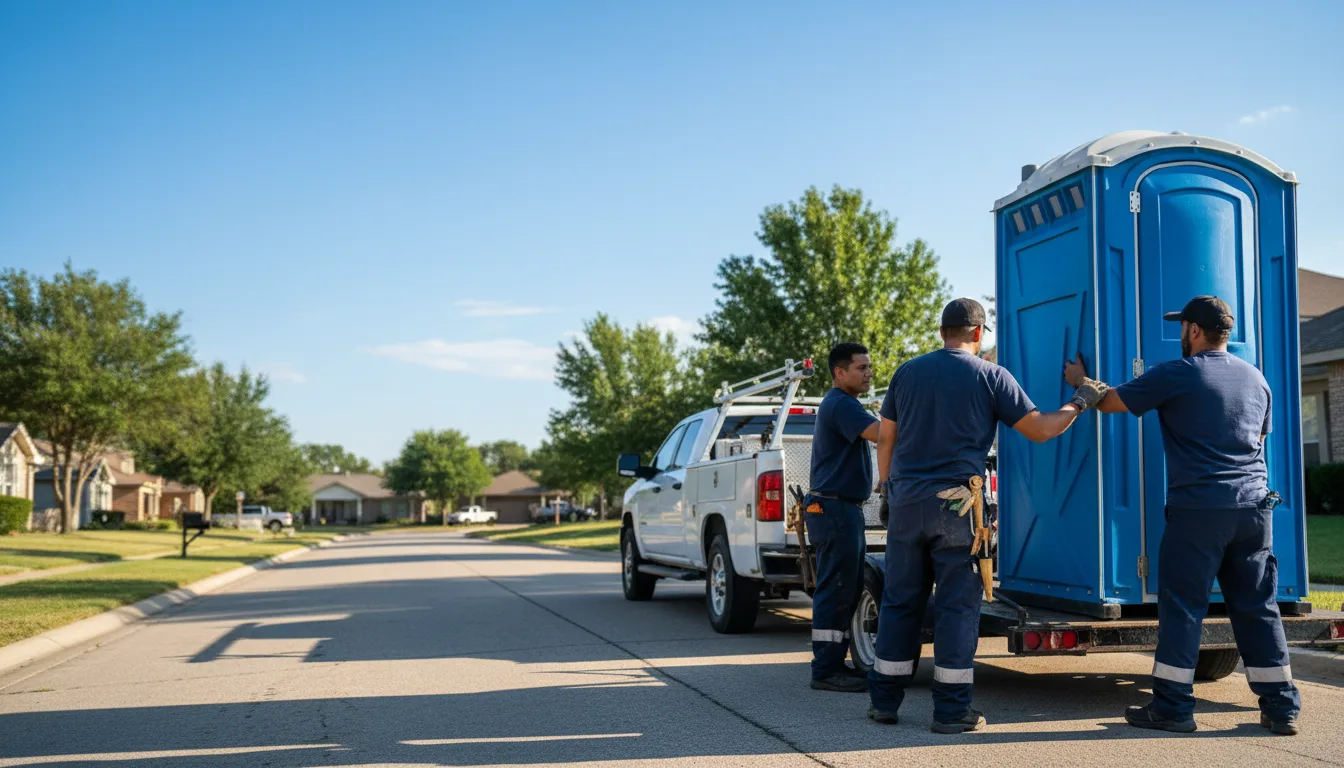 Portable Toilet Rental in Pryor, OK near me